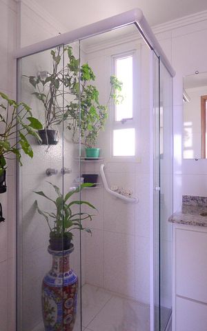 Apartamento à venda com 66m², 3 quartos e 2 vagasBanheiro da Suite 