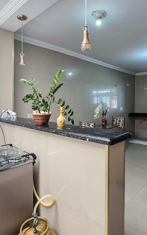 Casa à venda com 200m², 2 quartos e 2 vagasÁrea de Serviço