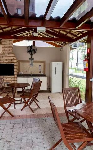 Apartamento para alugar com 58m², 2 quartos e 1 vaga Apartamento para alugar com 58m², 2 quartos e 1 vagaÁrea comum - Churrasqueira