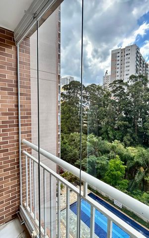 Apartamento para alugar com 58m², 2 quartos e 1 vaga Apartamento para alugar com 58m², 2 quartos e 1 vagaVaranda da Sala