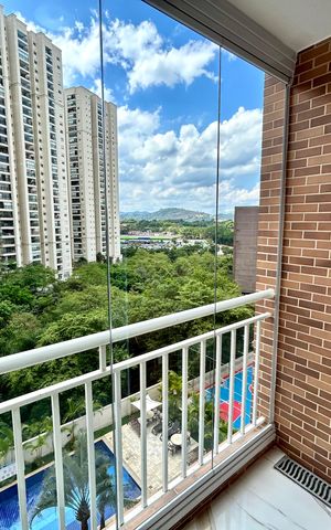 Apartamento para alugar com 58m², 2 quartos e 1 vaga Apartamento para alugar com 58m², 2 quartos e 1 vagaVaranda da Sala