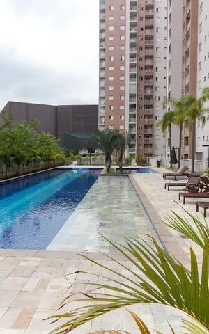 Apartamento para alugar com 58m², 2 quartos e 1 vaga Apartamento para alugar com 58m², 2 quartos e 1 vagaÁrea comum - Piscina