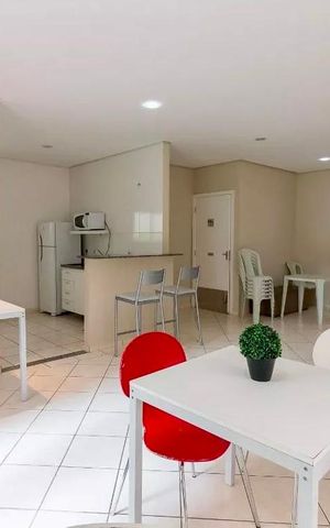 Apartamento para alugar com 58m², 2 quartos e 1 vaga Apartamento para alugar com 58m², 2 quartos e 1 vagaÁrea comum - Salão de festas