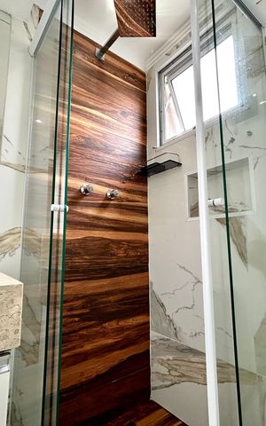 Apartamento para alugar com 58m², 2 quartos e 1 vaga Apartamento para alugar com 58m², 2 quartos e 1 vagaBanheiro da Suíte