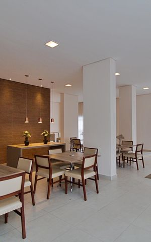 Apartamento à venda com 46m², 1 quarto e 1 vaga Apartamento à venda com 46m², 1 quarto e 1 vagaÁrea comum - Salão de festas