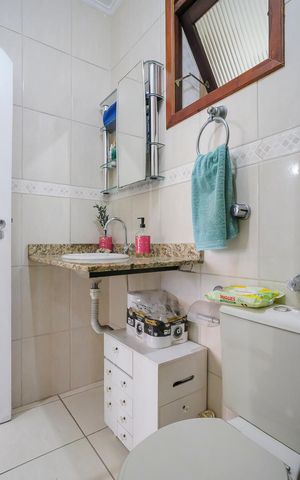 Apartamento à venda com 80m², 3 quartos e 1 vagaBanheiro social