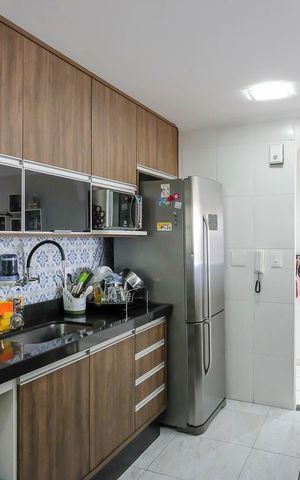 Apartamento à venda com 80m², 3 quartos e 1 vagaCozinha