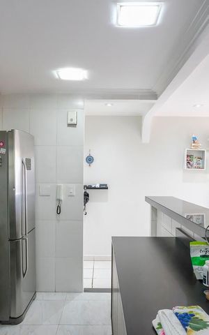 Apartamento à venda com 80m², 3 quartos e 1 vagaCozinha
