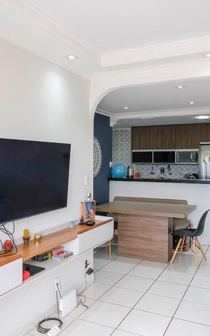Apartamento à venda com 80m², 3 quartos e 1 vagaSala