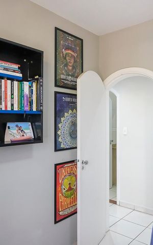Apartamento à venda com 80m², 3 quartos e 1 vagaQuarto 2