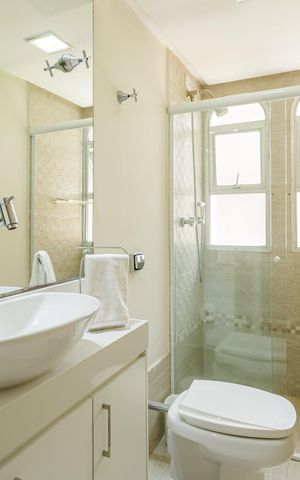 Apartamento para alugar com 122m², 2 quartos e 2 vagas Apartamento para alugar com 122m², 2 quartos e 2 vagasBanheiro Social
