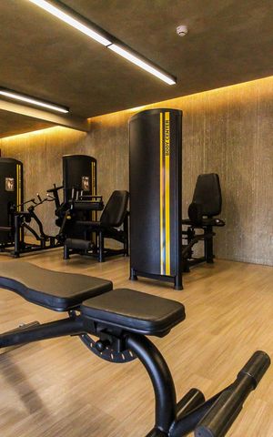 Apartamento à venda com 25m², 1 quarto e sem vaga Apartamento à venda com 25m², 1 quarto e sem vagaÁrea comum - Academia