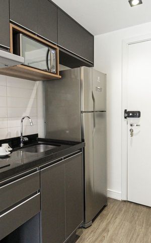 Apartamento à venda com 25m², 1 quarto e sem vaga Apartamento à venda com 25m², 1 quarto e sem vagaCozinha