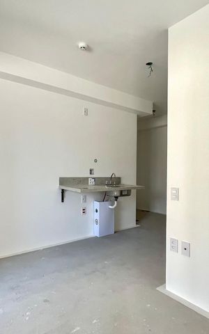 Studio à venda com 29m², 1 quarto e sem vagaSala/Quarto