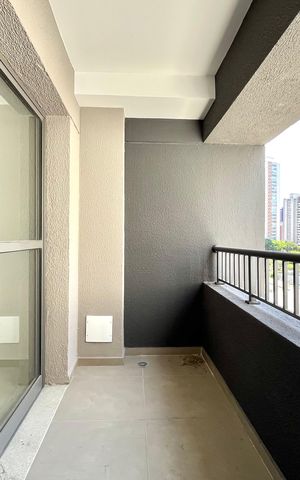 Studio à venda com 29m², 1 quarto e sem vagaVaranda