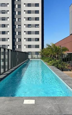 Studio para alugar com 27m², 1 quarto e sem vaga Studio para alugar com 27m², 1 quarto e sem vagaPiscina