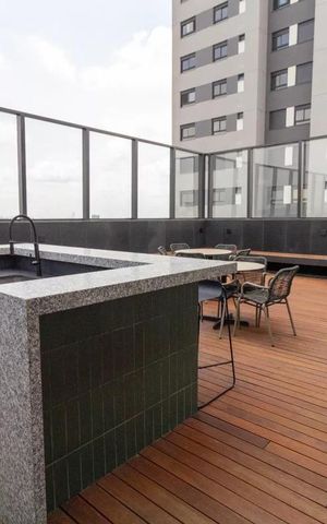Studio para alugar com 27m², 1 quarto e sem vaga Studio para alugar com 27m², 1 quarto e sem vagaSolarium