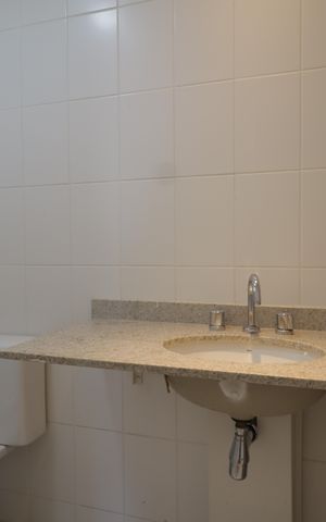 Apartamento para alugar com 121m², 3 quartos e 3 vagasBanheiro da Suíte 1
