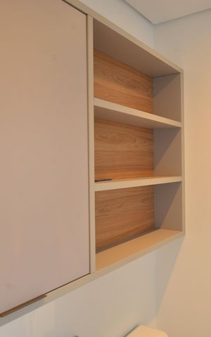 Apartamento à venda com 93m², 3 quartos e 2 vagasBanheiro da Suíte