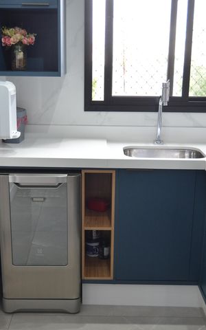 Apartamento à venda com 93m², 3 quartos e 2 vagasCozinha