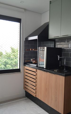 Apartamento à venda com 93m², 3 quartos e 2 vagasVaranda gourmet