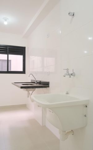 Apartamento à venda com 38m², 2 quartos e sem vagaCozinha e Área de Serviço