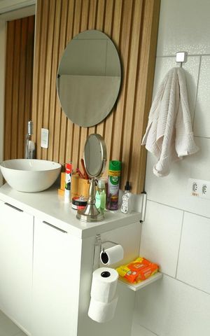 Apartamento à venda com 115m², 3 quartos e 2 vagasBanheiro 