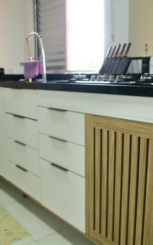 Apartamento à venda com 115m², 3 quartos e 2 vagasCozinha 1