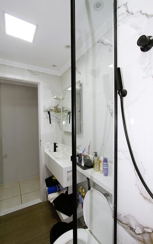 Apartamento para alugar com 47m², 2 quartos e 1 vagaBanheiro Social