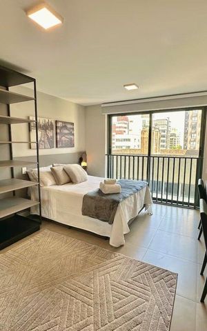 Apartamento à venda com 24m², 1 quarto e sem vaga Apartamento à venda com 24m², 1 quarto e sem vagaQuarto