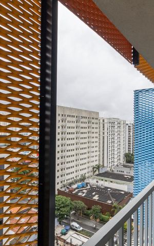 Studio para alugar com 22m², 1 quarto e sem vaga Studio para alugar com 22m², 1 quarto e sem vagaVaranda