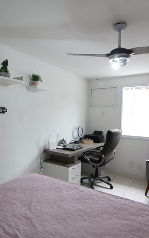 Casa de condomínio à venda com 166m², 4 quartos e 2 vagasQuarto 3