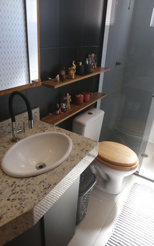 Apartamento à venda com 142m², 2 quartos e 3 vagasBanheiro