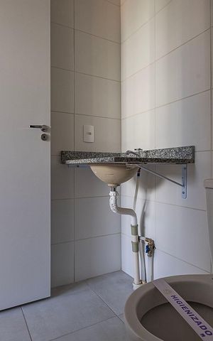 Apartamento para alugar com 26m², 1 quarto e sem vaga Apartamento para alugar com 26m², 1 quarto e sem vagaSuíte - Banheiro
