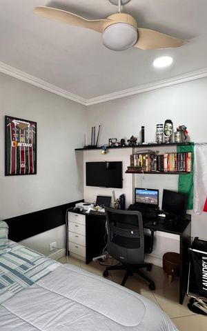 Apartamento à venda com 176m², 4 quartos e 3 vagas Apartamento à venda com 176m², 4 quartos e 3 vagasQuarto 2