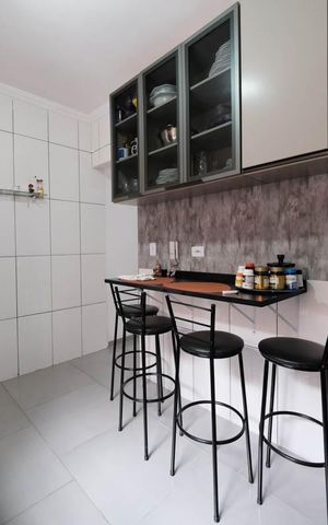 Casa de condomínio à venda com 58m², 2 quartos e 1 vagaCozinha