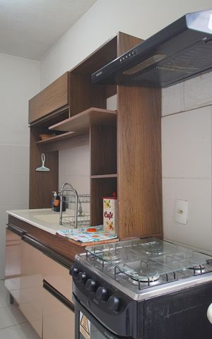 Apartamento à venda com 45m², 2 quartos e 1 vagaCozinha