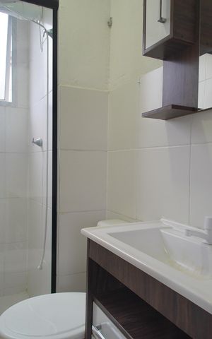 Apartamento à venda com 45m², 2 quartos e 1 vagaBanheiro Social