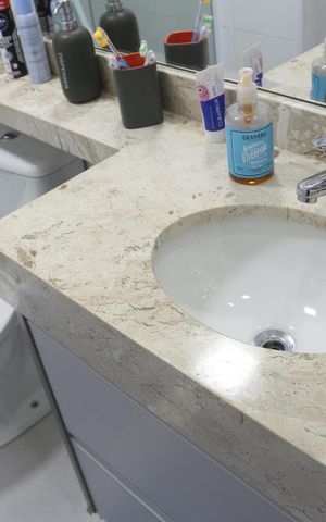 Apartamento à venda com 93m², 3 quartos e 2 vagasBanheiro Social
