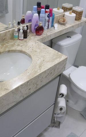 Apartamento à venda com 93m², 3 quartos e 2 vagasBanheiro da Suíte