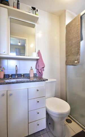 Apartamento à venda com 62m², 3 quartos e 1 vagaBanheiro Suíte 