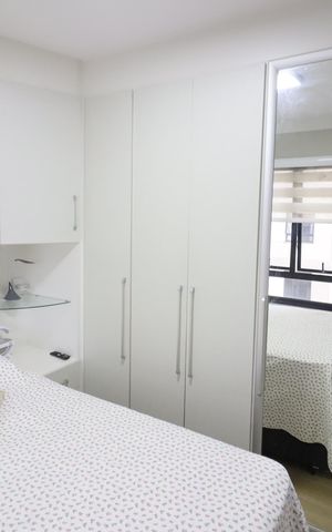 Apartamento à venda com 37m², 1 quarto e 1 vagaQuarto