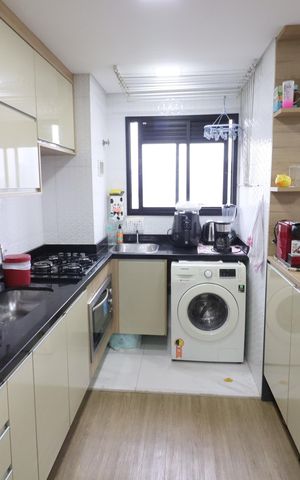 Apartamento à venda com 37m², 1 quarto e 1 vagaSala/Cozinha