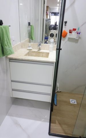 Apartamento à venda com 37m², 1 quarto e 1 vagaBanheiro