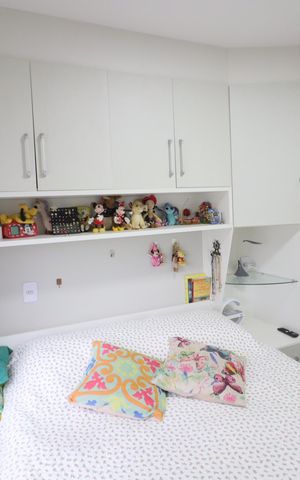 Apartamento à venda com 37m², 1 quarto e 1 vagaQuarto