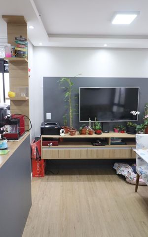 Apartamento à venda com 37m², 1 quarto e 1 vagaSala/Cozinha