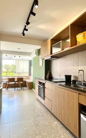 Apartamento à venda com 65m², 1 quarto e 1 vaga Apartamento à venda com 65m², 1 quarto e 1 vagaCozinha