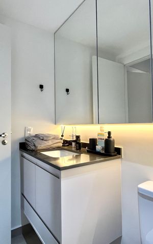 Apartamento à venda com 65m², 1 quarto e 1 vaga Apartamento à venda com 65m², 1 quarto e 1 vagaBanheiro da Suíte