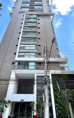 Apartamento à venda com 65m², 1 quarto e 1 vaga Apartamento à venda com 65m², 1 quarto e 1 vagaFachada