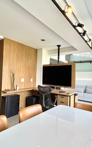 Apartamento à venda com 65m², 1 quarto e 1 vaga Apartamento à venda com 65m², 1 quarto e 1 vagaSala